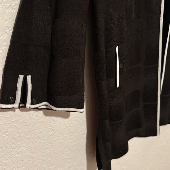 Ming Wang Jacket Black Woman’s Size L 🎄 - Picture 4 of 6